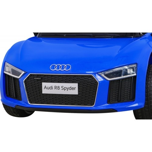 Pojazd elektryczny Audi R8, niebieski