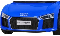 Pojazd elektryczny Audi R8, niebieski