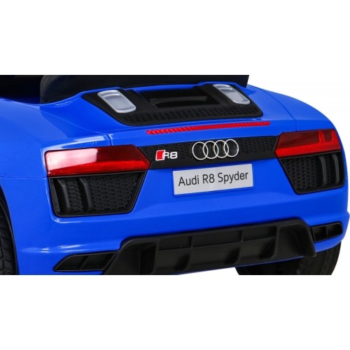 Pojazd elektryczny Audi R8, niebieski