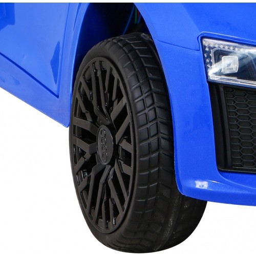 Pojazd elektryczny Audi R8, niebieski