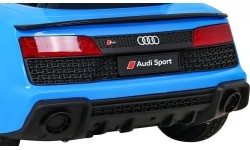 Pojazd elektryczny Audi R8 LIFT, niebieski