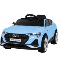 Pojazd elektryczny Audi E-Tron Sportback, niebieski