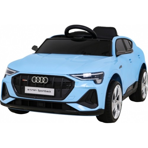 Pojazd elektryczny Audi E-Tron Sportback, niebieski