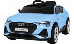 Pojazd elektryczny Audi E-Tron Sportback, niebieski