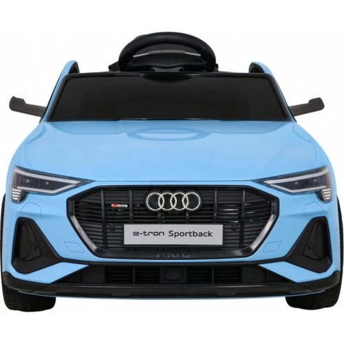 Pojazd elektryczny Audi E-Tron Sportback, niebieski