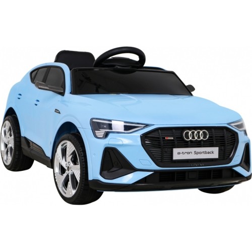 Pojazd elektryczny Audi E-Tron Sportback, niebieski