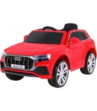 Pojazd elektryczny Audi Q8 LIFT, czerwony