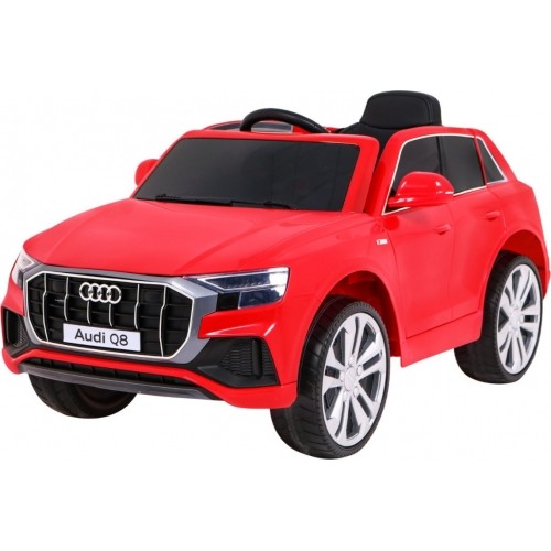Pojazd elektryczny Audi Q8 LIFT, czerwony