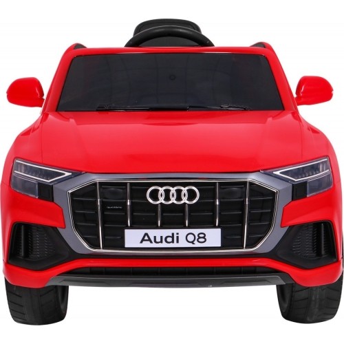Pojazd elektryczny Audi Q8 LIFT, czerwony
