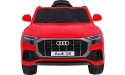 Pojazd elektryczny Audi Q8 LIFT, czerwony