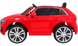 Pojazd elektryczny Audi Q8 LIFT, czerwony