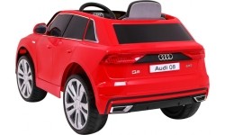 Pojazd elektryczny Audi Q8 LIFT, czerwony