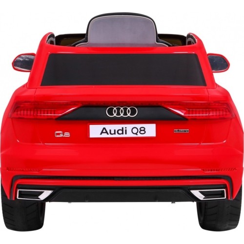 Pojazd elektryczny Audi Q8 LIFT, czerwony