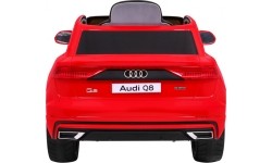 Pojazd elektryczny Audi Q8 LIFT, czerwony