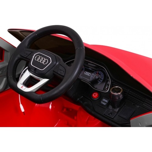 Pojazd elektryczny Audi Q8 LIFT, czerwony