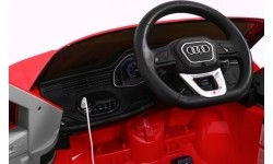 Pojazd elektryczny Audi Q8 LIFT, czerwony