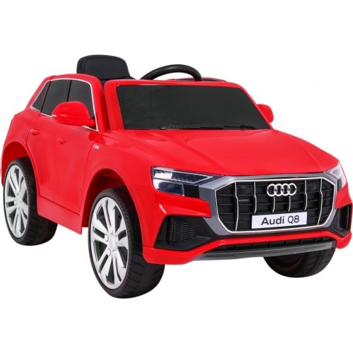 Pojazd elektryczny Audi Q8 LIFT, czerwony