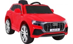 Pojazd elektryczny Audi Q8 LIFT, czerwony