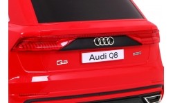 Pojazd elektryczny Audi Q8 LIFT, czerwony