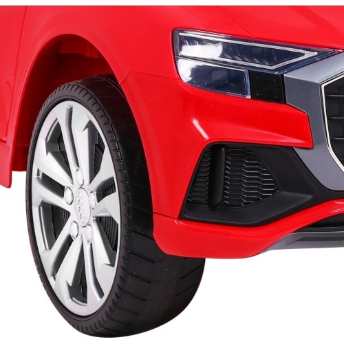 Pojazd elektryczny Audi Q8 LIFT, czerwony
