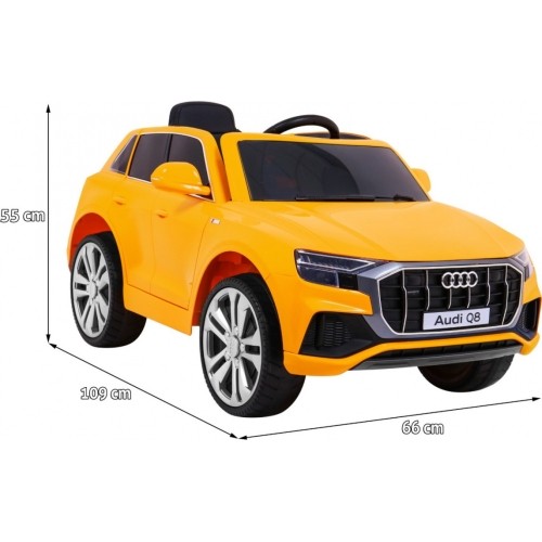 Pojazd Audi Q8 LIFT Żółty