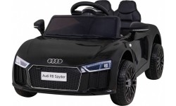 Pojazd elektryczny Audi R8, czarny