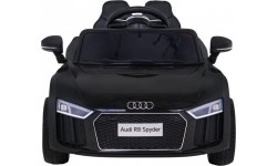 Pojazd elektryczny Audi R8, czarny