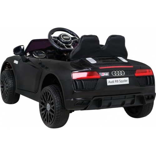 Pojazd elektryczny Audi R8, czarny