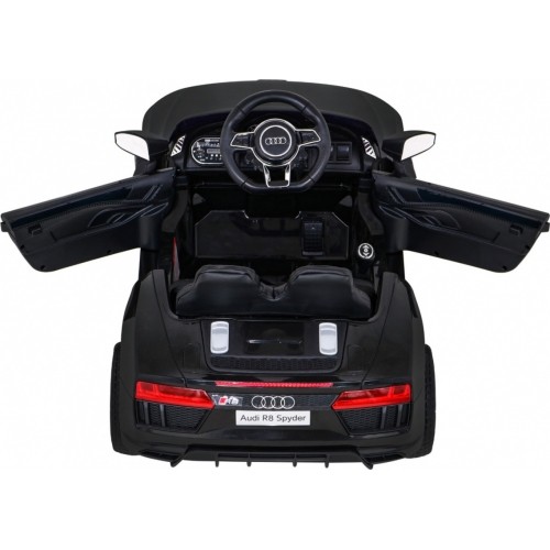 Pojazd elektryczny Audi R8, czarny
