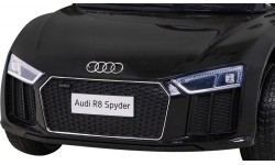 Pojazd elektryczny Audi R8, czarny