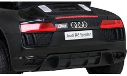 Pojazd elektryczny Audi R8, czarny