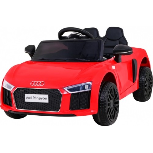 Pojazd elektryczny Audi R8, czerwony