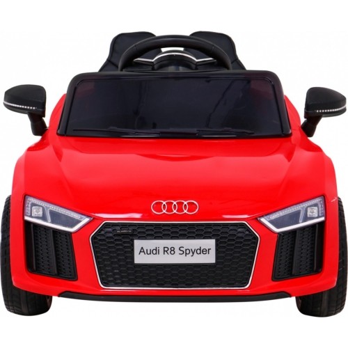 Pojazd elektryczny Audi R8, czerwony