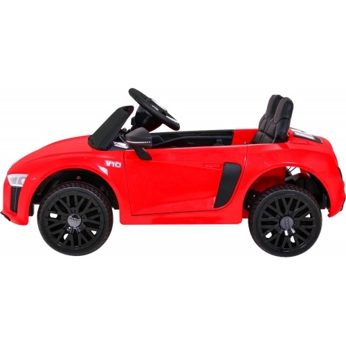Pojazd elektryczny Audi R8, czerwony