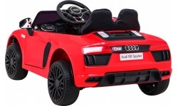Pojazd elektryczny Audi R8, czerwony