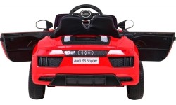 Pojazd elektryczny Audi R8, czerwony