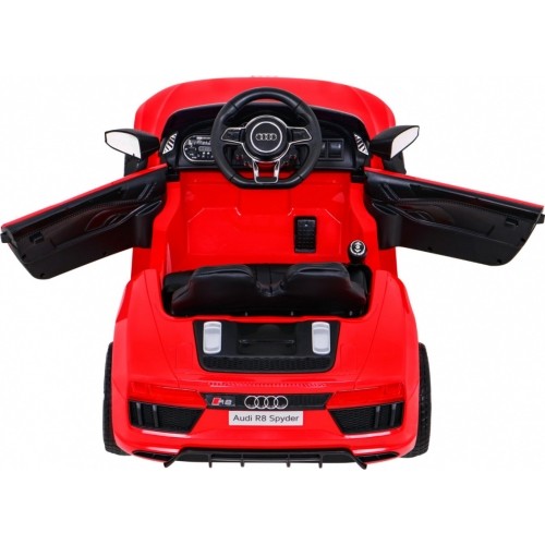 Pojazd elektryczny Audi R8, czerwony