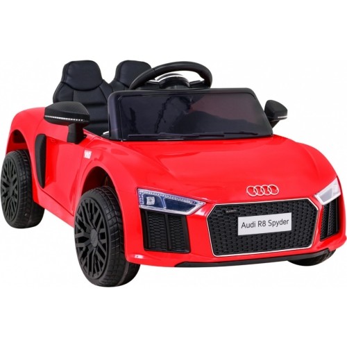 Pojazd elektryczny Audi R8, czerwony