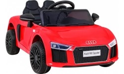 Pojazd elektryczny Audi R8, czerwony