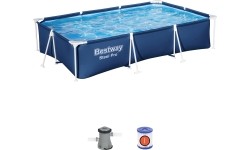Stelaż do basenu 300x201x66cm Deluxe 3 w 1 BESTWAY