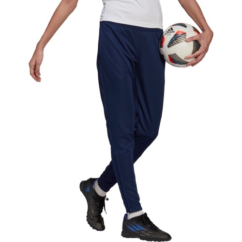 Adidas Entrada 22 spodnie sportowe młodzieżowe niebieskie HC0336