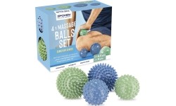 Zestaw: kulki do masażu (2x2 szt.) Spokey GRESPI DUO
