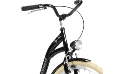Dviratis AZIMUT City Lux 28" 2023 czarno-kremowy