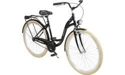 Dviratis AZIMUT City Lux 28" 2023 czarno-kremowy