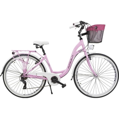 Dviratis AZIMUT Sarema 26" ALU TX-6 2023 różowy