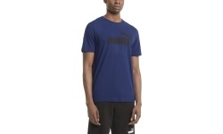 Koszulka męska Puma Ess Logo Tee, Electro Blue