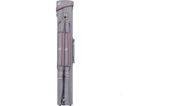 Twarde etui na kij bilardowy Cuetec Pro Line, Speed Gray, 2x4, 85 cm