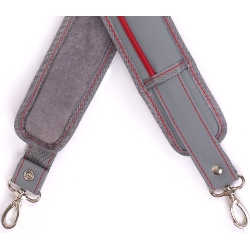 Twarde etui na kij bilardowy Cuetec Pro Line, Speed Gray, 2x4, 85 cm