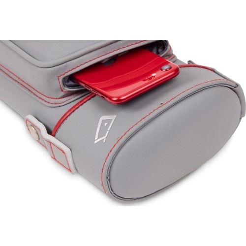Twarde etui na kij bilardowy Cuetec Pro Line, Speed Gray, 2x4, 85 cm