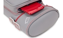 Twarde etui na kij bilardowy Cuetec Pro Line, Speed Gray, 2x4, 85 cm